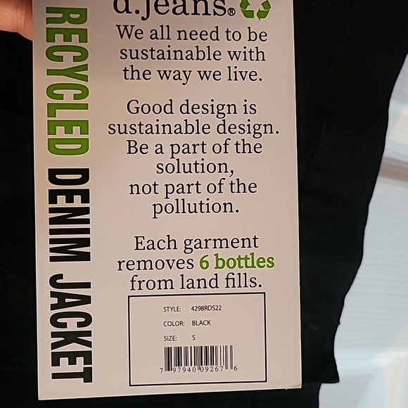 Black Jean jacket - Picture 4 of 4